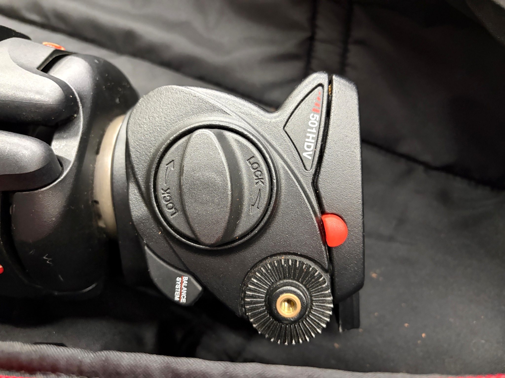Manfrotto tripod head