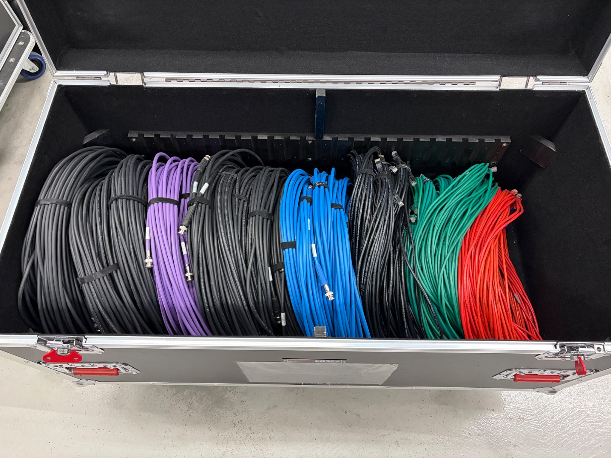 Organized SDI cable inventory